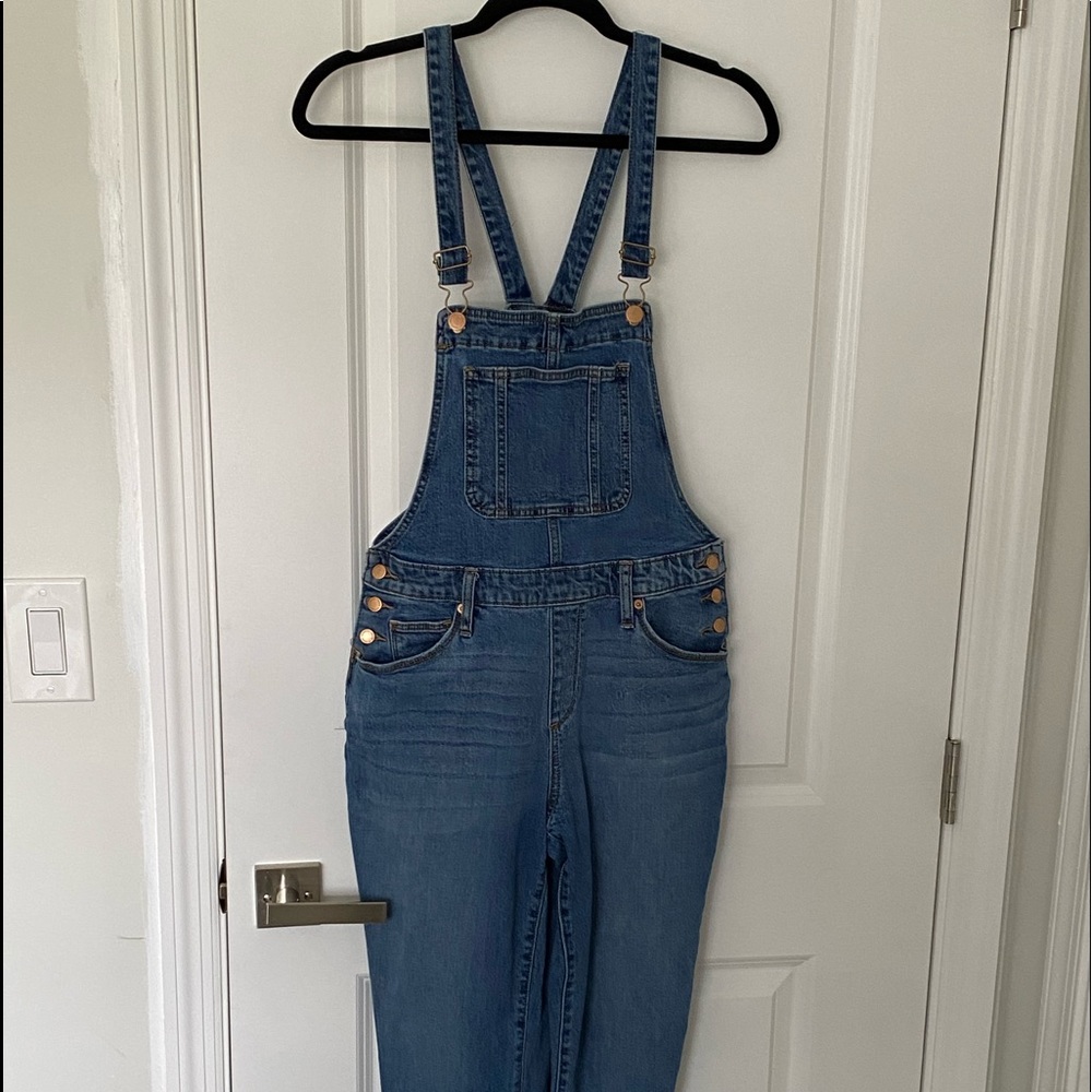 Women’s denim overalls